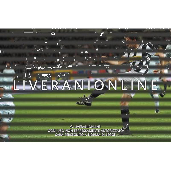 22-04-2009 Torino Sport Calcio Juventus Lazio Coppa Italia Tim 2008/2009 Nella foto: il gol di alessandro del piero ph.viganti/ag ALDO LIVERANI sas