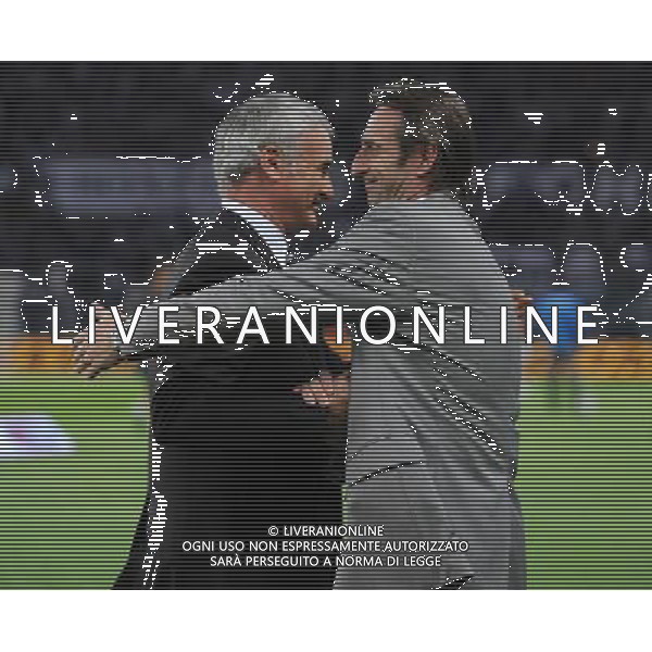 22-04-2009 Torino Sport-Calcio Juventus Lazio Coppa Italia Tim 2008\2009 Nella foto: Claudio Ranieri e Jean Claude Blanc ©Alessandro Falzone\ PressPhoto - ag. Aldo Liverani sas