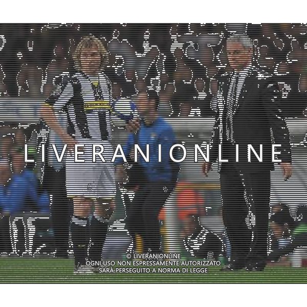 22-04-2009 Torino Sport-Calcio Juventus Lazio Coppa Italia Tim 2008\2009 Nella foto: Pavel Nedved e Claudio Ranieri ©Alessandro Falzone\ PressPhoto - ag. Aldo Liverani sas