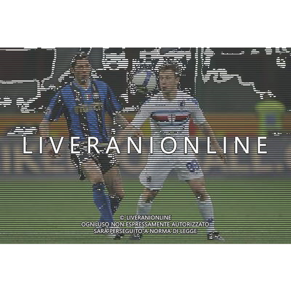 Milano 23-04-2009 coppa italia TIM CUP 2008/09 inter-sampdoria 1:0 nella foto antonio cassano e marco materazzi ph marco luzzani/ag aldo liverani s,a,s,
