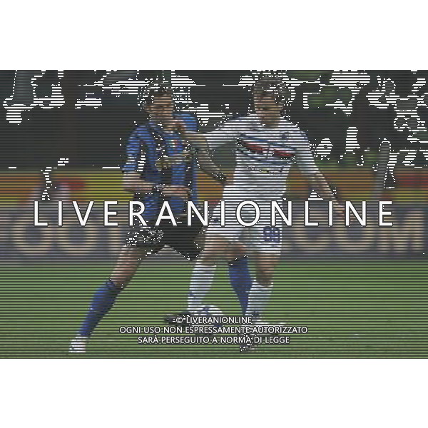 Milano 23-04-2009 coppa italia TIM CUP 2008/09 inter-sampdoria 1:0 nella foto antonio cassano e marco materazzi ph marco luzzani/ag aldo liverani s,a,s,