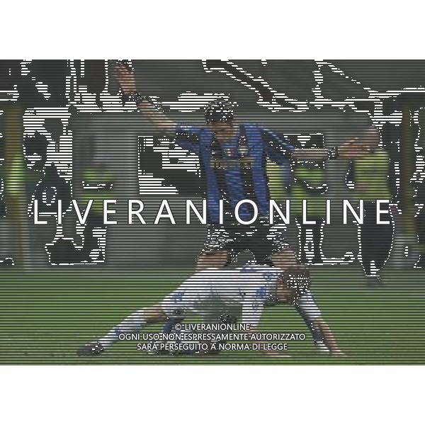 Milano 23-04-2009 coppa italia TIM CUP 2008/09 inter-sampdoria 1:0 nella foto antonio cassano e marco materazzi ph marco luzzani/ag aldo liverani s,a,s,