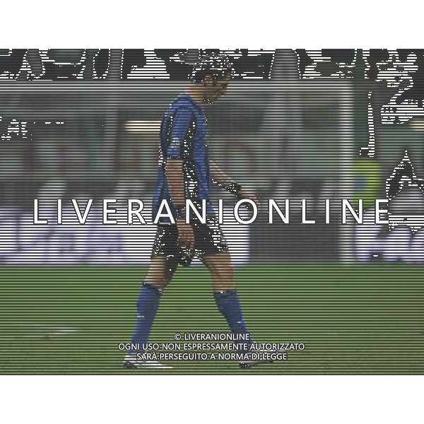 Milano 23-04-2009 coppa italia TIM CUP 2008/09 inter-sampdoria 1:0 nella foto marco materazzi esce dal campo dopo l\'espulsione ph marco luzzani/ag aldo liverani s,a,s,