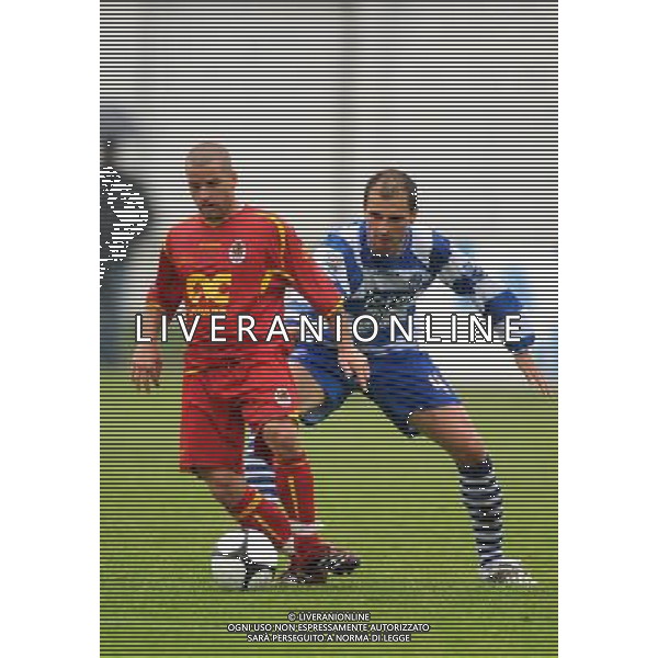 BUSTO ARSIZIO (VA) 26/4/2009 CAMPIONATO DI CALCIO 1a DIVISIONE GIRONE A PRO PATRIA-RAVENNA NELLA FOTO ZECCHIN-DALLA BONA FOTO ROMANO/AG ALDO LIVERANI