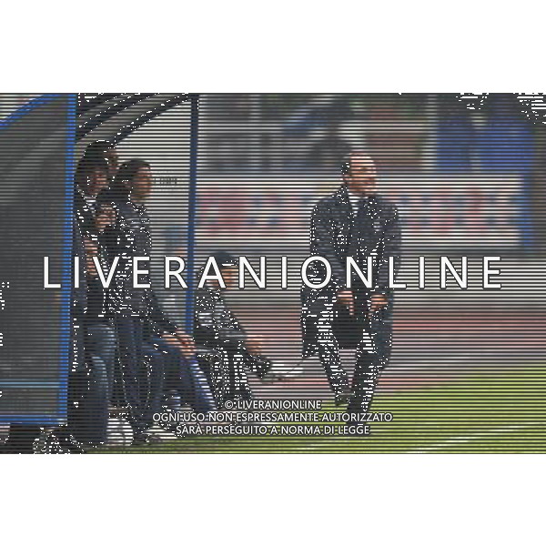 BUSTO ARSIZIO (VA) 26/4/2009 CAMPIONATO DI CALCIO 1a DIVISIONE GIRONE A PRO PATRIA-RAVENNA NELLA FOTO FRANCO LERDA ALLENATORE DELLA PRO PATRIA CALCIO FOTO ROMANO/AG ALDO LIVERANI