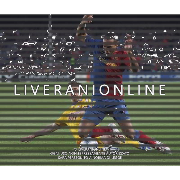 Barcellona - Chelsea, first leg for Champions League Semifinale andata Nou Camp 28/04/2009 nella foto Branislav Ivanovic e Thierry Henry Picture By Marcello Pozzetti/Agenzia Aldo Liverani - ITALY ONLY -