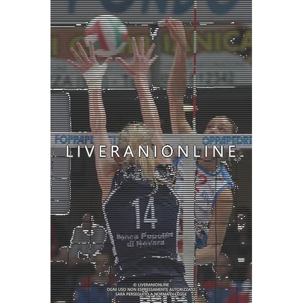 BERGAMO 29/04/2009 PALAZZETTO PALANORDA SPORT PALLAVOLO SERIE A1 FEMMINILE FOPPAPEDRETTI BERGAMO ASYSTEL NOVARA GARA 4 /SEMIFINALE NELLA FOTO: FRANCESCA PICCININI PH.PASINETTI/AG.ALDO LIVERANI SAS