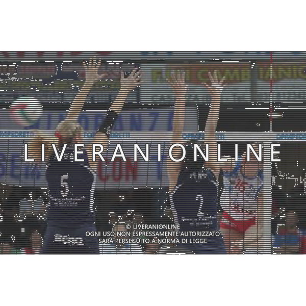 BERGAMO 29/04/2009 PALAZZETTO PALANORDA SPORT PALLAVOLO SERIE A1 FEMMINILE FOPPAPEDRETTI BERGAMO ASYSTEL NOVARA GARA 4 /SEMIFINALE NELLA FOTO: ANTONELLA DEL CORE PH.PASINETTI/AG.ALDO LIVERANI SAS