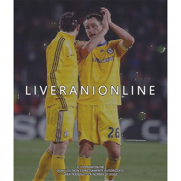 Barcellona - Chelsea, first leg for Champions League Semifinale andata Nou Camp 28/04/2009 nella foto John Terry e Frank Lampard salutano i tifosi a fine gara Picture By Marcello Pozzetti/Agenzia Aldo Liverani - ITALY ONLY -
