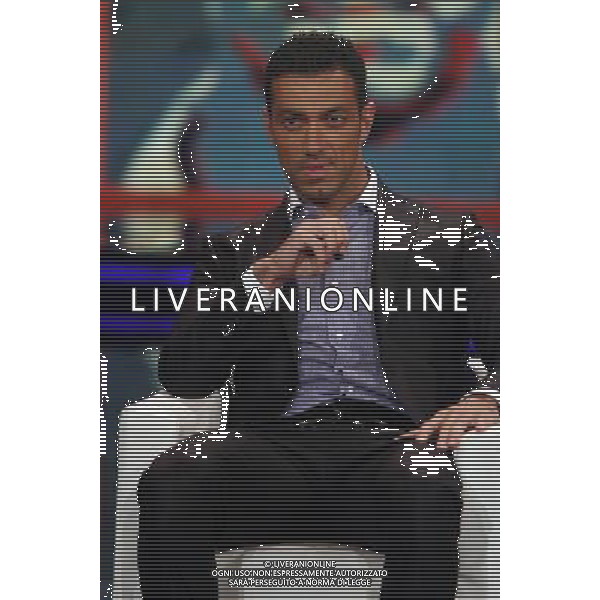 TRASMISSIONE TV: \' CHIAMBRETTI NIGHT\' NELLA FOTO: FABIO QUAGLIARELLA ( giocatore dell\'Udinese Calcio) © ANTONIO SORANO - AG. ALDO LIVERANI SAS