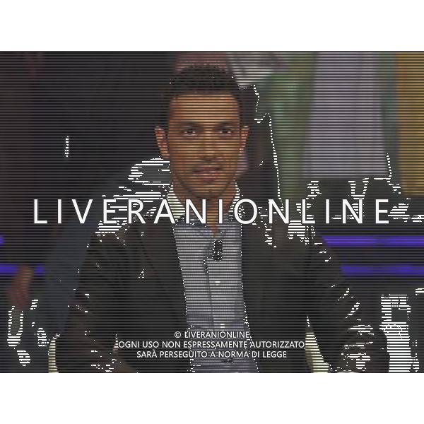 TRASMISSIONE TV: \' CHIAMBRETTI NIGHT\' NELLA FOTO: FABIO QUAGLIARELLA ( giocatore dell\'Udinese Calcio) © ANTONIO SORANO - AG. ALDO LIVERANI SAS