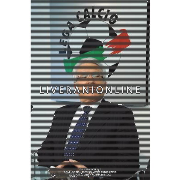 Assemblea Generale Lega Calcio Milano 30/04/2009 nella foto antonio matarrese ph Romano/Ag. Aldo Liverani Sas