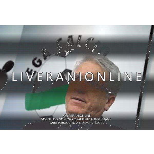 Assemblea Generale Lega Calcio Milano 30/04/2009 nella foto antonio matarrese ph Romano/Ag. Aldo Liverani Sas