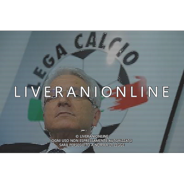 Assemblea Generale Lega Calcio Milano 30/04/2009 nella foto antonio matarrese ph Romano/Ag. Aldo Liverani Sas