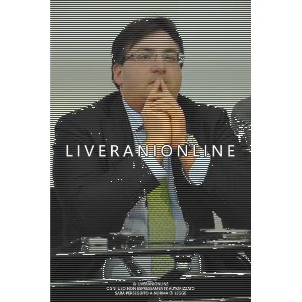 MILANO 30/4/2009 LEGA CALCIO VIA ROSELLINI ASSEMBLEA GENERALE LEGA CALCIO NELLA FOTO STEFANO FANTINEL (TRIESTINA CALCIO) FOTO ROMANO/AG ALDO LIVERANI 