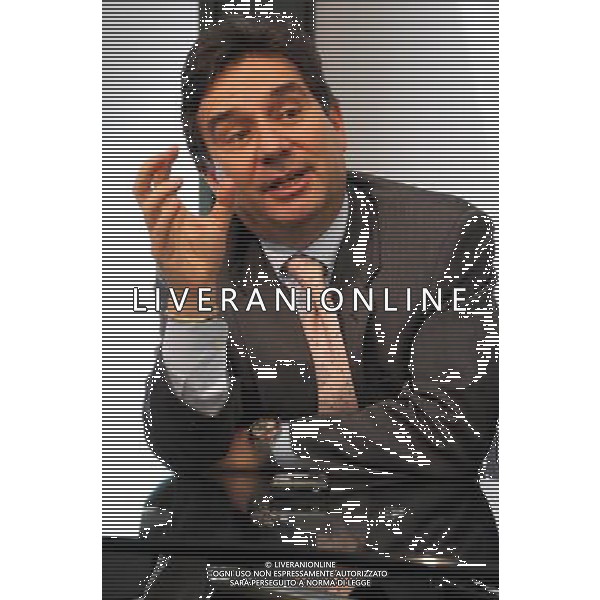 MILANO 30/4/2009 LEGA CALCIO VIA ROSELLINI ASSEMBLEA GENERALE LEGA CALCIO NELLA FOTO MAURIZIO RICCARDI (PIACENZA CALCIO) FOTO ROMANO/AG ALDO LIVERANI 