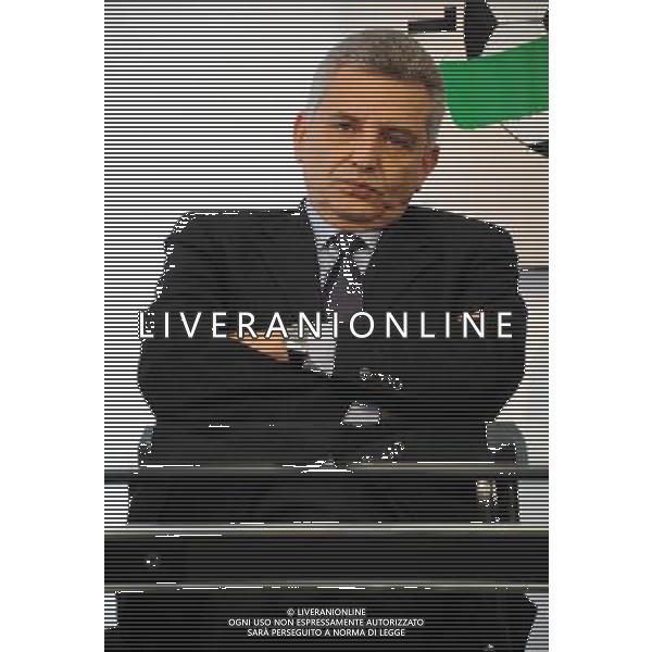 MILANO 30/4/2009 LEGA CALCIO VIA ROSELLINI ASSEMBLEA GENERALE LEGA CALCIO NELLA FOTO MAURIZIO STIRPE (FROSINONE CALCIO) FOTO ROMANO/AG ALDO LIVERANI 