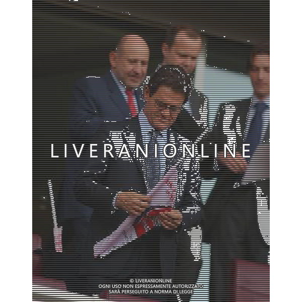 Fabio Capello, manager of England : Arsenal FC vs Manchester United for the Uefa Champions League Semifinale second Leg at the Emirates Stadium in London on 05/05/2009. Picture By Marc Atkins/IPS Photo Agency/Agenzia Aldo Liverani Sas - ITALY ONLY - English Premier and Football League images are only to be used in an editorial context, images are not allowed to be published on another internet site unless a licence has been obtained from DataCo Ltd +44 207 864 9121