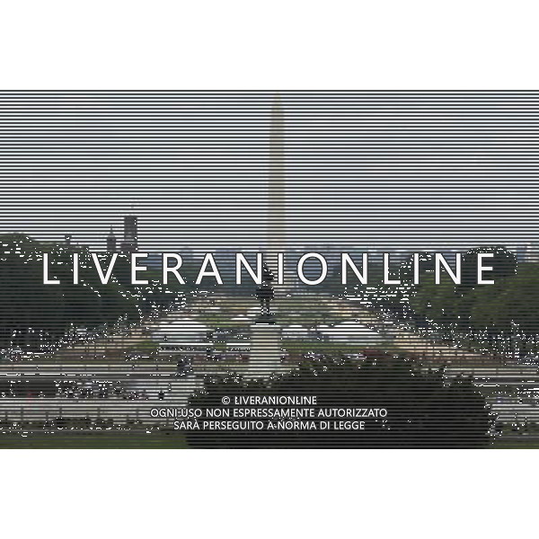 Washington Monument - Obelisco del monumento a Washington - National Mall Washington DC Stati Uniti d\'America - USA ph Agenzia Aldo Liverani Sas