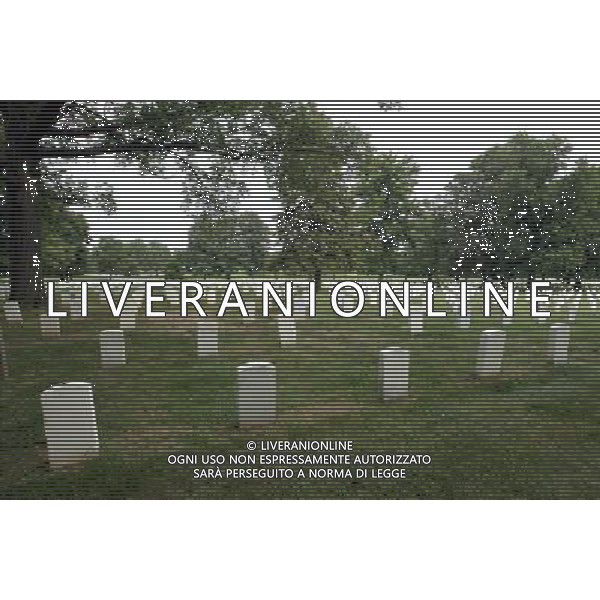 Arlington National Cemetery - Cimitero militare nazionale di Arlington dove sono sepolti i Veterani di tutte le guerre Statunitensi situato di fronte a Washington DC Stati Uniti d\'America - USA ph Agenzia Aldo Liverani Sas