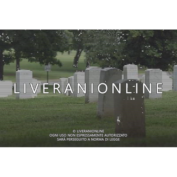 Arlington National Cemetery - Cimitero militare nazionale di Arlington dove sono sepolti i Veterani di tutte le guerre Statunitensi situato di fronte a Washington DC Stati Uniti d\'America - USA ph Agenzia Aldo Liverani Sas