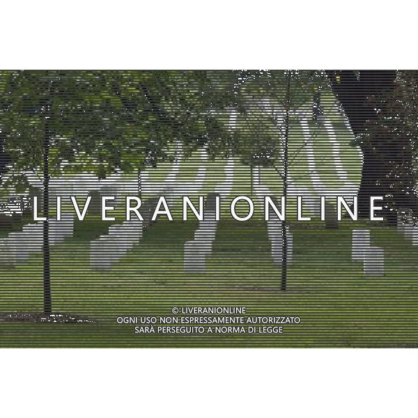 Arlington National Cemetery - Cimitero militare nazionale di Arlington dove sono sepolti i Veterani di tutte le guerre Statunitensi situato di fronte a Washington DC Stati Uniti d\'America - USA ph Agenzia Aldo Liverani Sas