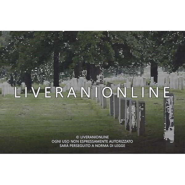 Arlington National Cemetery - Cimitero militare nazionale di Arlington dove sono sepolti i Veterani di tutte le guerre Statunitensi situato di fronte a Washington DC Stati Uniti d\'America - USA ph Agenzia Aldo Liverani Sas