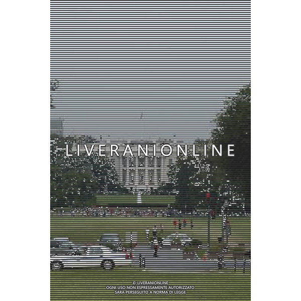 White House - Facciata sud della Casa Bianca Washington DC Stati Uniti d\'America - USA ph Agenzia Aldo Liverani Sas