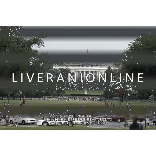 White House - Facciata sud della Casa Bianca Washington DC Stati Uniti d\'America - USA ph Agenzia Aldo Liverani Sas