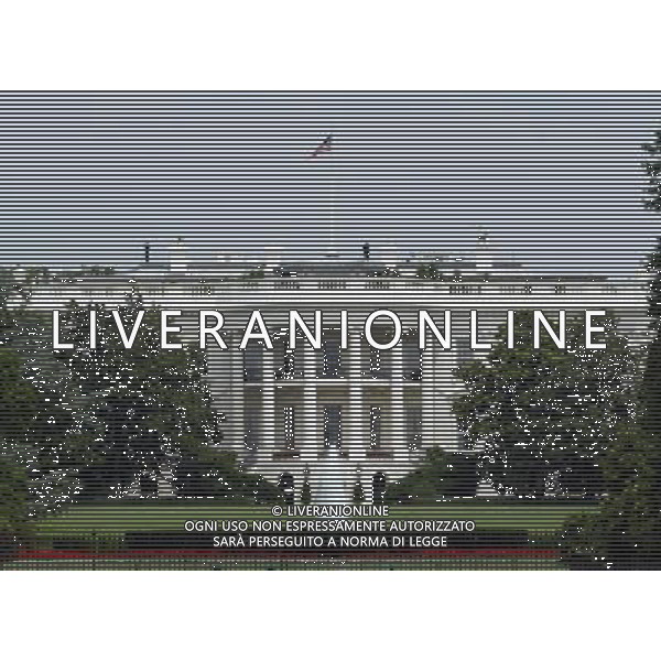 White House - Facciata sud della Casa Bianca Washington DC Stati Uniti d\'America - USA ph Agenzia Aldo Liverani Sas