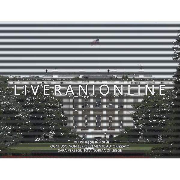 White House - Facciata sud della Casa Bianca Washington DC Stati Uniti d\'America - USA ph Agenzia Aldo Liverani Sas