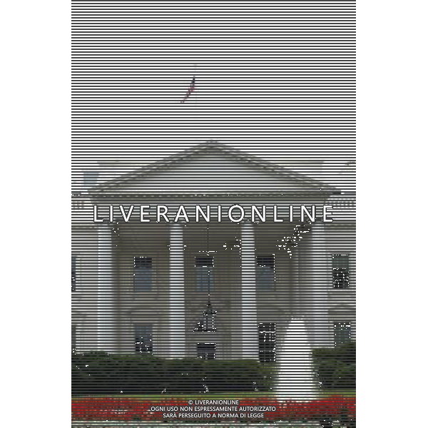 White House - Facciata nord della Casa Bianca Washington DC Stati Uniti d\'America - USA ph Agenzia Aldo Liverani Sas