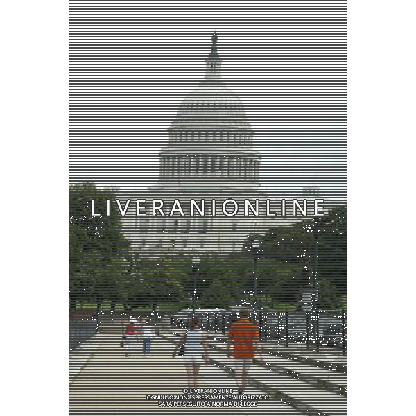 United State Capitol - Il Campidoglio sede ufficiale dei due rami del Congresso Washington DC Stati Uniti d\'America - USA ph Agenzia Aldo Liverani Sas