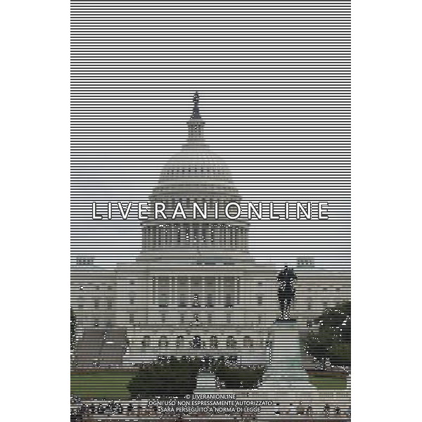 United State Capitol - Il Campidoglio sede ufficiale dei due rami del Congresso Washington DC Stati Uniti d\'America - USA ph Agenzia Aldo Liverani Sas