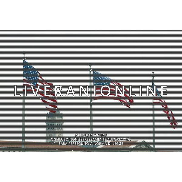 Bandiera - Bandiere Americane - Washington DC Stati Uniti d\'America - USA ph Agenzia Aldo Liverani Sas