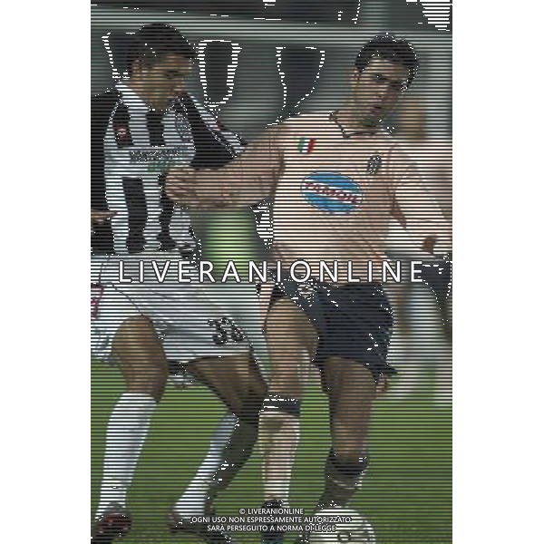 SIENA - JUVENTUS COPPA ITALIA 25/11/2003 NELLA FOTO: FRESI E MENEGAZZO 