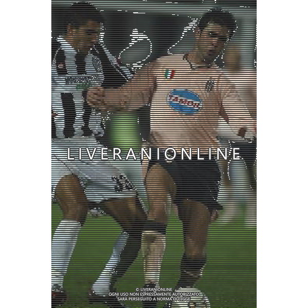Siena 25/11/2003 Siena-Juventus Ottavi di Finale della Tim Cup Nella foto: Fresi Salvatore contro Menegazzo Fernando.* Ph Gianni Nucci/Aldo Liverani