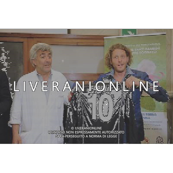 12-05-2009 Torino Sport-Calcio Conferenza Stampa presentazione partita Nazionale Stilisti vs All Star Juventus Nella foto: Lapo Elkann e Daniele Farina AG ALDO LIVERANI 