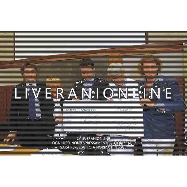 12-05-2009 Torino Sport-Calcio Conferenza Stampa presentazione partita Nazionale Stilisti vs All Star Juventus Nella foto: Lapo Elkann, Farina Daniele, Michelamgelo Rampulla, il primario del sant\'Anna AG ALDO LIVERANI 