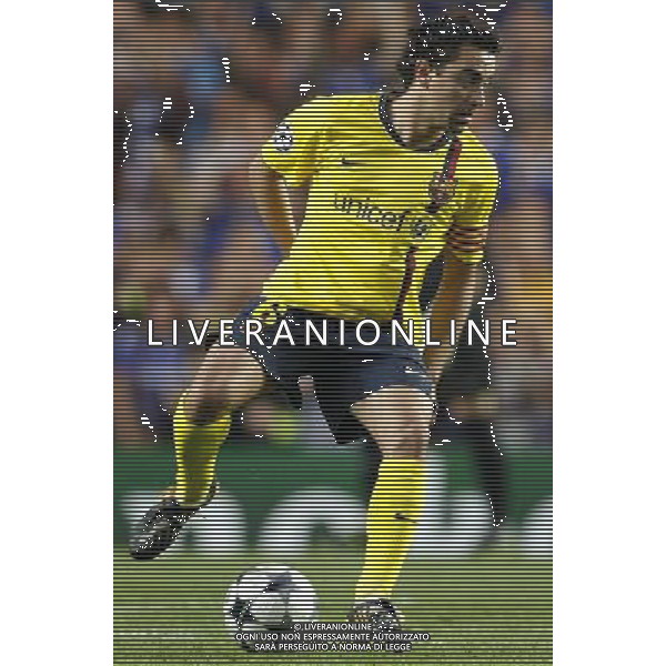 Barcelonas player Xavi during the semifinals second leg game between Chelsea FC and Barcelona FC in Stamford Bridge, London, Britain, 6 May 2009. © Talking Sport/Photoshot - Ag. Aldo Liverani sas ITALY ONLY