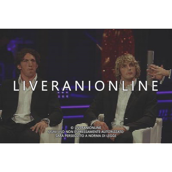 I FRATELLI MIRCO E MAURO BERGAMASCO OSPITI DI \' CHIAMBRETTI NIGHT\' FOTO ANTONIO SORANO - AG. ALDO LIVERANI SAS