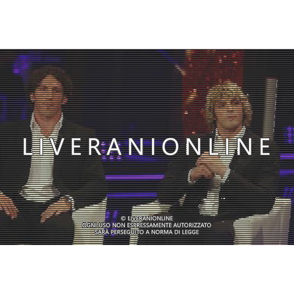TRASMISSIONE TV: \' CHIAMBRETTI NIGHT\' NELLA FOTO: MAURO E MIRCO BERGAMASCO © ANTONIO SORANO - AG. ALDO LIVERANI SAS