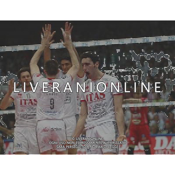 PIACENZA PALLAVOLO GARA 4 COPRA PIACENZA- ITAS TRENTO nella foto: EMANUELE BIRARELLI dell\'ITAS TRENTO esulta © FILIPPO VENEZIA - AG. ALDO LIVERANI SAS