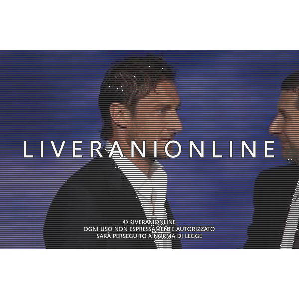 FRANCESCO TOTTI TRASMISSIONE TV: \' CHE TEMPO CHE FA\' © ANTONIO SORANO - AG. ALDO LIVERANI SAS
