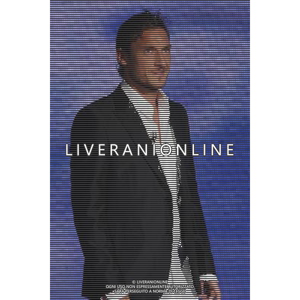 FRANCESCO TOTTI TRASMISSIONE TV: \' CHE TEMPO CHE FA\' © ANTONIO SORANO - AG. ALDO LIVERANI SAS