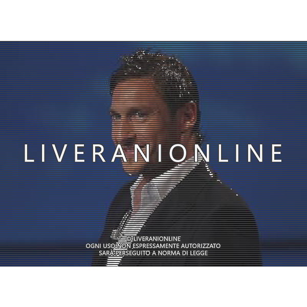 FRANCESCO TOTTI TRASMISSIONE TV: \' CHE TEMPO CHE FA\' © ANTONIO SORANO - AG. ALDO LIVERANI SAS