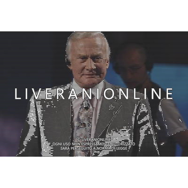 BUZZ ALDRIN ( astronauta) TRASMISSIONE TV: \' CHE TEMPO CHE FA\' © ANTONIO SORANO - AG. ALDO LIVERANI SAS