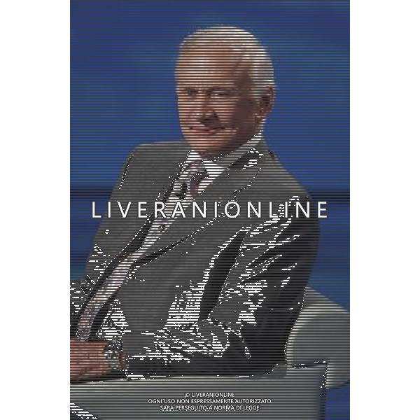 BUZZ ALDRIN ( astronauta) TRASMISSIONE TV: \' CHE TEMPO CHE FA\' © ANTONIO SORANO - AG. ALDO LIVERANI SAS