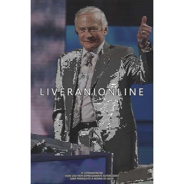 BUZZ ALDRIN ( astronauta) TRASMISSIONE TV: \' CHE TEMPO CHE FA\' © ANTONIO SORANO - AG. ALDO LIVERANI SAS