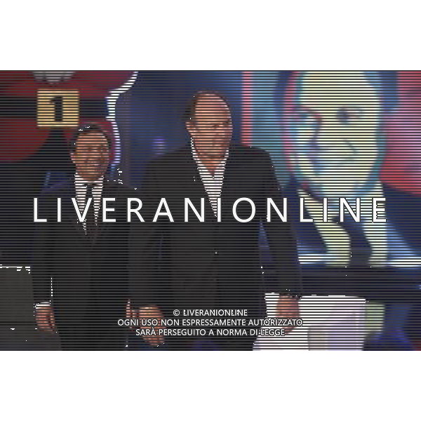 PIERO CHIAMBRETTI - GERRY SCOTTI TRASMISSIONE TV: \' CHIAMBRETTI NIGHT\' - ULTIMA PUNTATA © ANTONIO SORANO - AG. ALDO LIVERANI SAS
